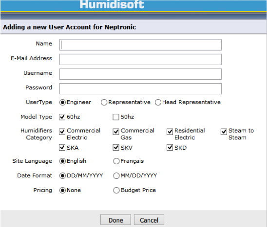 Humidisoft Account Creation Quick and Easy