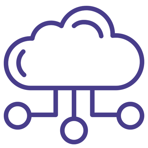 Cloud connectivity icon